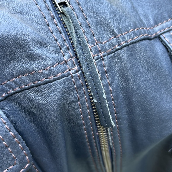 Bod & Christensen Leather Jacket Size L - Picture 13 of 16